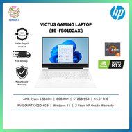 HP Gaming Laptop Victus 15-FB0102AX 15.6" FHD 144Hz White ( Ryzen 5 5600H, 8GB, 512GB SSD, RTX3050 4GB, W11 )