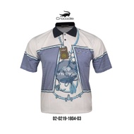 KATUN Men's Collared T-Shirt Diamondcrocodile / Smooth CottonPLATINUM 1804