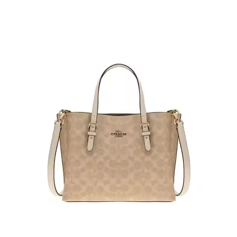COACH Mollie Tote Bag 25 In Signature Canvas CV965