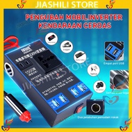 PERALATAN Jiashili Car Inverter 1500W Peak DC12V/24V To 220V Socket For Car Equipment Power Inverter With 4 USB Vehicle Inverter