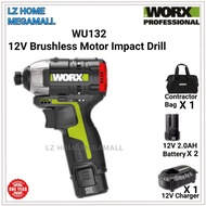 WORX WU132 12V LIION BL CORDLESS IMPACT DRILL