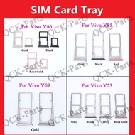 For VIVO Y53 Y66 Y69 Y85 SIM Card Tray Micro SD Card Holder Slot Replacement Repair Parts