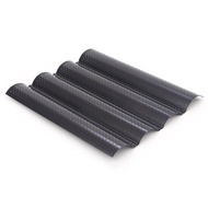 New Nonstick Baguette Baking Tray Waves Bakeware Baguette Mold French Bread Toast Baking Tool French