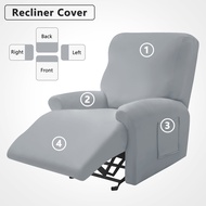 Recliner Sofa Cover 1 Seater Stretch Single Armchair Relax Slipcover Washable 1 Set
