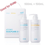 YY SG Atomy Scalpcare Shampoo &amp; Conditioner (500ml x 2) 艾多美 洗发水和舒爽护发素 | Make scalp healthy