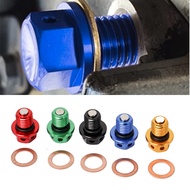 CNC M12x1.5 Oil Drain Plug Bolt For Honda XR CRF 50R 50F 70R 70F 100R 100F CR CRM 85R 125R 250R 250L