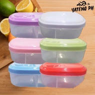 YATENG Plastic compartmentalized lunchbox Student lunchbox Office lunch box