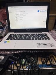 零件機ASUS華碩(NBF5仁)K455L 14吋i5-4210U筆記型電腦(白色)