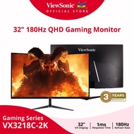 Viewsonic 32" VX3218C-2K QHD 165Hz / 34" VX3418C-2K UWQHD 180Hz Curved Gaming Monitor