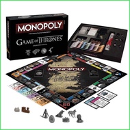 Monopoly,d,Game.F`Of@b+Thrones!gk,v+y+Y+Monopoly!KZ,Board Game English Version