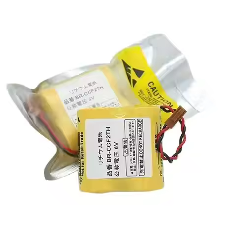 2pcs/lot BR-CCF2TH 6V A06B-6073-K001 CNC PLC Lithium Battery Pack