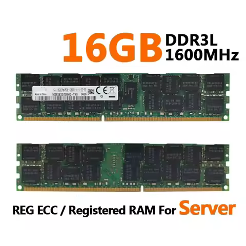 240Pin DDR3 DDR3L RDIMM RECC Server RAM 4‑32GB 1333‑1866MHz REG ECC Memory