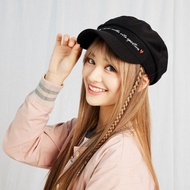 FILA #幻遊世界 優雅貝蕾帽-黑色 HTY-1106-BK