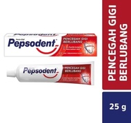 Pepsodent Pasta Gigi 25gr - Pepsodent Ukuran Travel 25gr