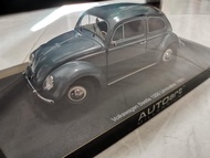 Autoart 1/18 Volkswagen Beetle 1200 Limousine 1955 Stratos Silver
