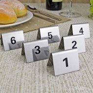 Restaurant Table Sign Seat Sign Number Sign Table Number Sign Digital Sign Table Number Sign Stainle