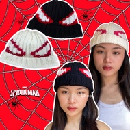 Spiderman beanie crochet Spiderman knitted hat/