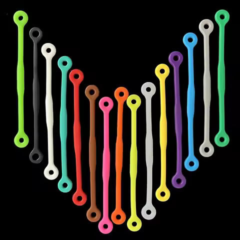 40pcs/set Silico Long Shape Tennis Racket Damper Shock Absorber Vibration Dampeners To Reduce Tennis