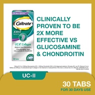 CALTRATE Joint Health UC-II Collagen Supplement 2X more effective vs Glucosamine &amp; Reduce joint discomfort 30 Tabs