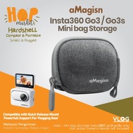 AMagisn Mini Case for Insta360 GO 3 3S Portable Sport Camera Storage Bag Insta 360 GO3S