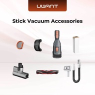 UWANT Stick Vacuum Accessories V100/V500/V600 - Roller Brush, Filter, Dust Mite Head, Pet Grooming H