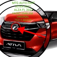 75311-BZ410 ORIGINAL PERODUA ATIVA/ALZA FL 2022 FRONT EMBLEM LOGO