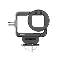 全城熱賣 - 適用於GoPro HERO12 Black /11 Black /10 Black /9 Black HEPAIL C-G12 雙冷靴接口金屬兔籠