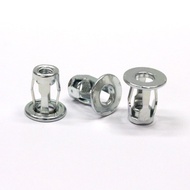 Petal Nut Flowering Rivet Nut Hollow Iron Sheet Aluminum Alloy Plastic Plate Fixing Expansion Screw 