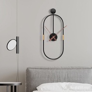 Wholesale Creative Ready Stock Wall Clock Clock Nordic Style Simple Wall Clock Bedroom One Piece Del