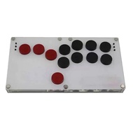 Slim Finger Joystick Full Button Arcade Fight Controller Game Controller with Hot-Swap Function for Favorite Arcade Game Easy to Use