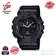 [OFFICIAL CASIO WARRANTY] Casio G-Shock GA-100-1A1 Men's Digital Black Strap Watch