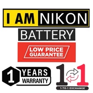 (NEW)NIKON BATTERY FOR DSLR/MIRROLESS CAMERA/DIGITAL CAMERA/VIDEO CAMERA (1 YEARS WARRANTY) NIKON BA