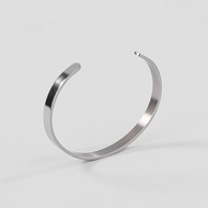 2HYPE Cuff Bracelet (Silver) 6mm