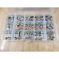( 10 pieces ) Glass Tube Fuse 0.1A 0.2A 0.25A 0.5A 1A 1.5A 2A 3A 4A 5A 8A 10A 12A 15A 20A 5x20mm
