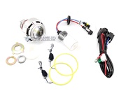 Lampu Projector Motor HID Projie Bulat Vahid AES Super Mini MH1