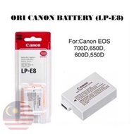Canon LP-E8 battery lpe8 battery 100%Original For canon eos 700D,650D,600D,550D