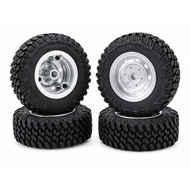 Metal Beadlock Wheel Tire Set 5mm for Mn99S 98 MN300 RC Car Upgrades Accessories