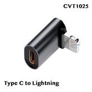 Adapter Type C Ke Lightning OTG Converter Metal Fast Charger Adapter Type C To Lightning Transfer Da