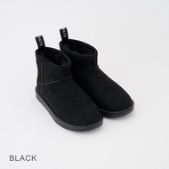 MURPHY 黑色 PVC 毛呢風雨靴