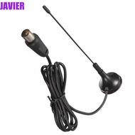 JAVIER Digital Tv Antenna, Free Channel 5dBi TV Antenna Freeview, TV HDTV Box DVB-T/TV Mini Black HD