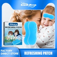 South Moon Fever Cooling Stickers for Adult Kids Elieve Headache Baby Pain Relief Fever Forehead Str