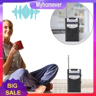 Outdoor Radio Telescopic Antenna Stereo Radio AM/FM Pocket Radio for Indoor Home