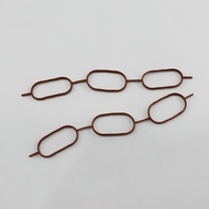 Apply to Aud-i A6C5 A4 B6 Passat B5 2.4 2.8 Air inlet branch pipe gasket Manifold gasket Air inlet c