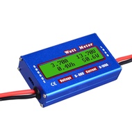 Digital LCD Screen DC 60V 100A Balance Voltage Current Power Battery Analyzer RC Watt Meter Checker 