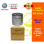 Audi Volkswagen Oil Filter - Golf MK7 1.4 Scirocco 1.4 Audi A3 1.4 -  04E 115 561H