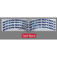 (Ready Stock) S1490# Rim Sticker Wedsport Tc05