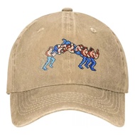 Vintage Video Game Contra Trucker Hat Baseball Cap Outfit B7X1