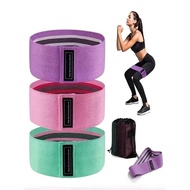 Hip Resistance Band for Booty Legs Workout | Pilates Yoga Stretch Band | Full Body Shaping