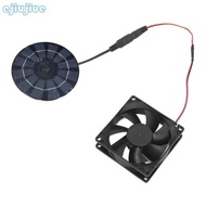 cc Round Solar Panel Powered Fan Solar Power Controller Panel Fan Air Extractor