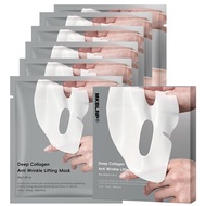 ollagen Fae Mask Hydrating Overnight ollagen Fae Mask (6 ps/1 Box) Deep ollagen Anti Wrinkle Lifting